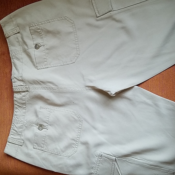 BANANA REPUBLIC Silk Cargo Pants - Picture 5 of 6